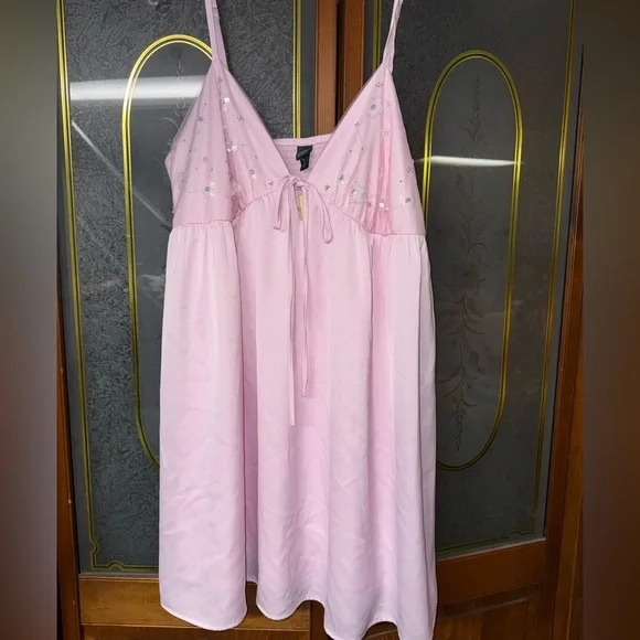 Wild Fable Women’s embellished babydoll dress - Picture 3 of 5